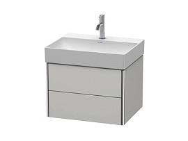 Тумба под раковину Duravit XSquare XS416103939, скандинавский белый шелковисто-матовый