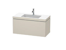 Тумба под раковину Duravit L-Cube LC6918O9191, серо-коричневый матовый