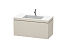 Тумба под раковину Duravit L-Cube LC6918O9191, серо-коричневый матовый