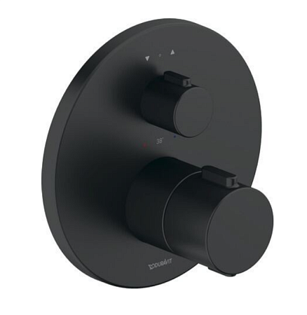 Смеситель для душа Duravit TH4200014046, черный матовый - duravit shop