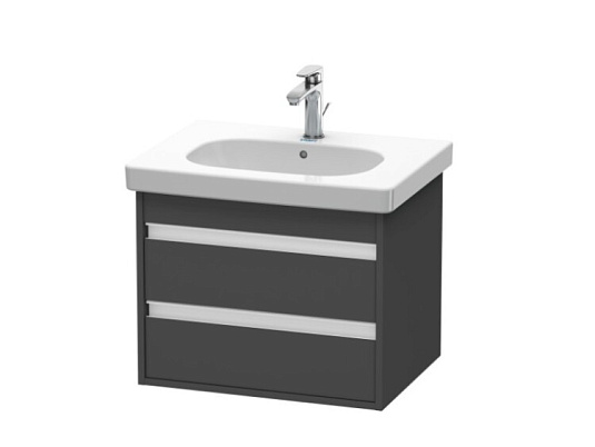 Тумба под раковину Duravit Ketho KT665004949, графит матовый - duravit shop