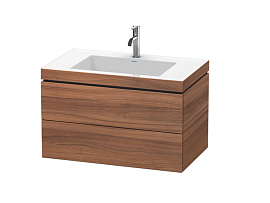 Тумба под раковину Duravit L-Cube LC6927O7979, орех натуральный