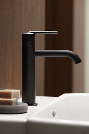 Смеситель для раковины Duravit Balcoon BA1043002046, черный матовый - duravit shop