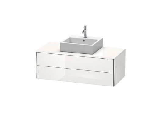 Тумба под раковину Duravit XSquare XS491202222, белый глянцевый - duravit shop