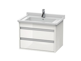 Тумба под раковину Duravit Ketho KT664302222, белый глянцевый