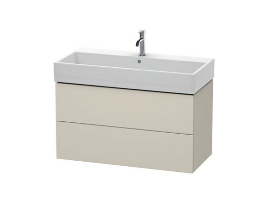 Тумба под раковину Duravit L-Cube LC627809191, серо-коричневый матовый - duravit shop