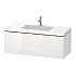 Тумба под раковину Duravit L-Cube LC6919O8585, белый глянцевый