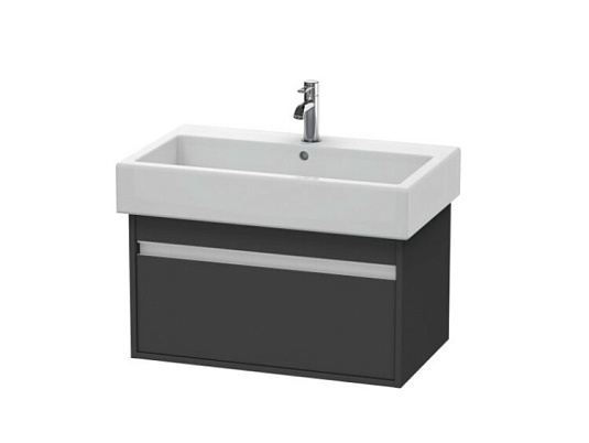 Тумба под раковину Duravit Ketho KT668704949, графит матовый - duravit shop