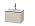 Тумба под раковину Duravit L-Cube LC615609191, серо-коричневый матовый