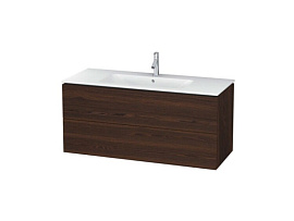 Тумба под раковину Duravit L-Cube LC624306969, орех брашированный