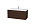 Тумба под раковину Duravit L-Cube LC624306969, орех брашированный