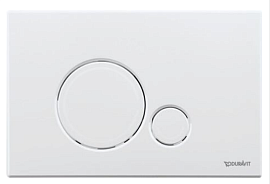 Клавиша смыва Duravit DuraSystem WD5010011000/WF5120011010, белый