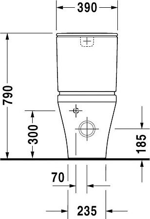 Бачок для унитаза Duravit DuraStyle 0935100005 - duravit shop
