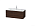 Тумба под раковину Duravit L-Cube LC614206969, орех брашированный