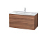 Тумба под раковину Duravit L-Cube LC624207979, орех натуральный