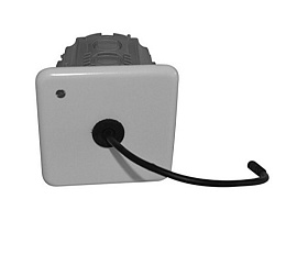 Комплект предварительного монтажа для писсуара, подключение к сети 100-230В, вкл. розетку с крышкой Duravit 0050040000