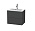 Тумба под раковину Duravit L-Cube LC625604949, серо-графит матовый