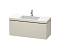 Тумба под раковину Duravit L-Cube LC6919O9191, серо-коричневый матовый