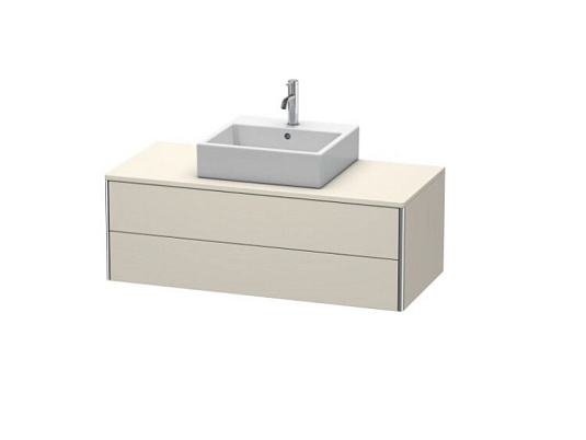 Тумба под раковину Duravit XSquare XS491209191, серо-коричневый матовый - duravit shop