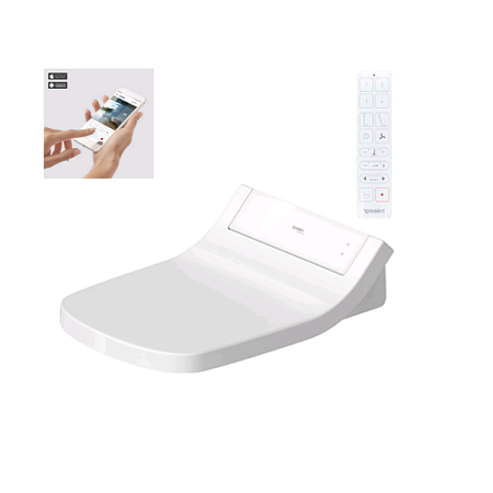 Сиденье для унитаза с функцией биде Duravit SensoWash® Classic 613200012002300, белый - duravit shop