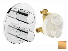 Смеситель для душа Duravit TH4200008C04, бронза брашированная