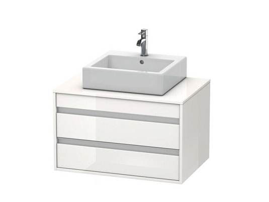 Тумба под раковину Duravit Ketho KT665402222, белый глянцевый - duravit shop