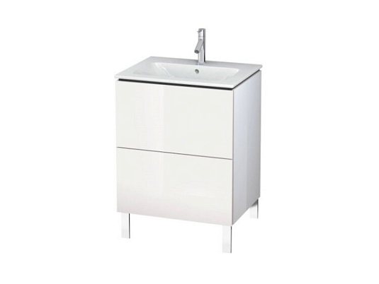 Тумба под раковину Duravit L-Cube LC662508585, белый глянцевый лак - duravit shop