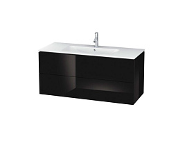 Тумба под раковину Duravit L-Cube LC624304040, черный глянцевый