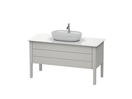 Тумба для консоли Duravit Luv LU956603939, скандинавский белый шелковисто-матовый