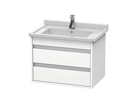 Тумба под раковину Duravit Ketho KT664301818, белый матовый
