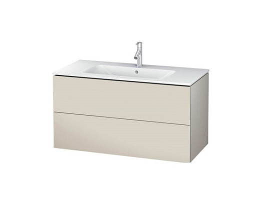 Тумба под раковину Duravit L-Cube LC624209191, серо-коричневый матовый - duravit shop