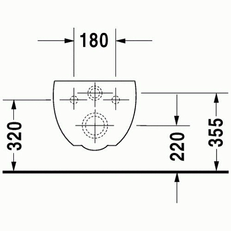 Комплект Duravit DURAPLUS унитаз подвесной Colomba 360, с сиденьем Duraplus Soft Close, белый - duravit shop