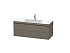 Тумба под раковину Duravit L-Cube LC6929N9090, фланелево-серый шелковисто-матовый