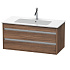 Тумба под раковину Duravit Ketho KT643007979, орех натуральный