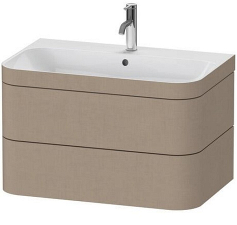 Тумба под раковину Duravit Happy D.2 Plus HP4637O7575, лён - duravit shop