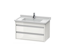 Тумба под раковину Duravit Ketho KT664402222, белый глянцевый