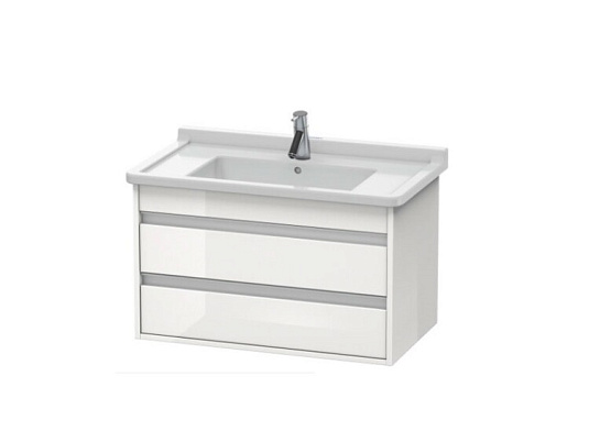 Тумба под раковину Duravit Ketho KT664402222, белый глянцевый - duravit shop