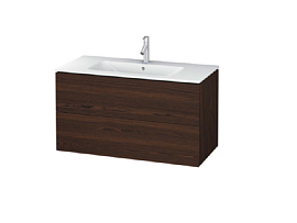 Тумба под раковину Duravit L-Cube LC624206969, орех брашированный