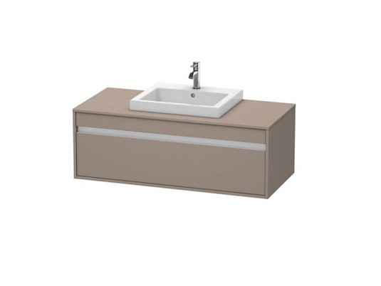 Тумба под раковину Duravit Ketho KT679604343, базальт матовый - duravit shop