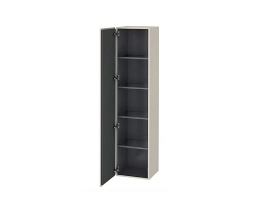 Шкаф-пенал Duravit L-Cube LC1180L9191, серо-коричневый матовый - duravit shop