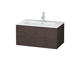 Тумба под раковину Duravit L-Cube LC614107272, дуб темный брашированный